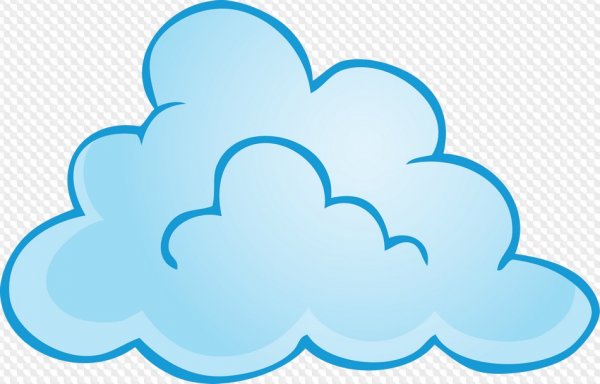 Облако мультяшное