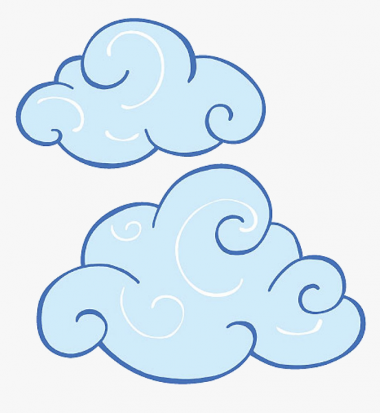 Облака рисунок