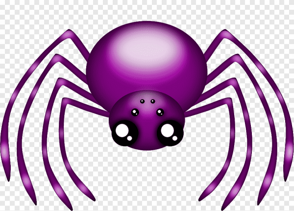 Паучок мультяшный