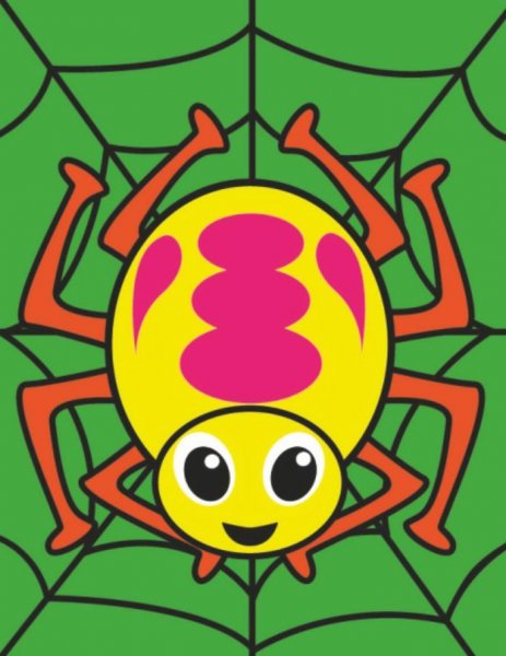 Паук картинка для детей