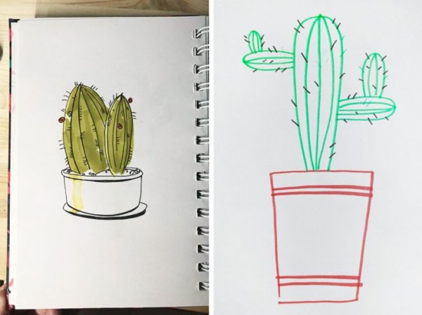 Графические кактусы