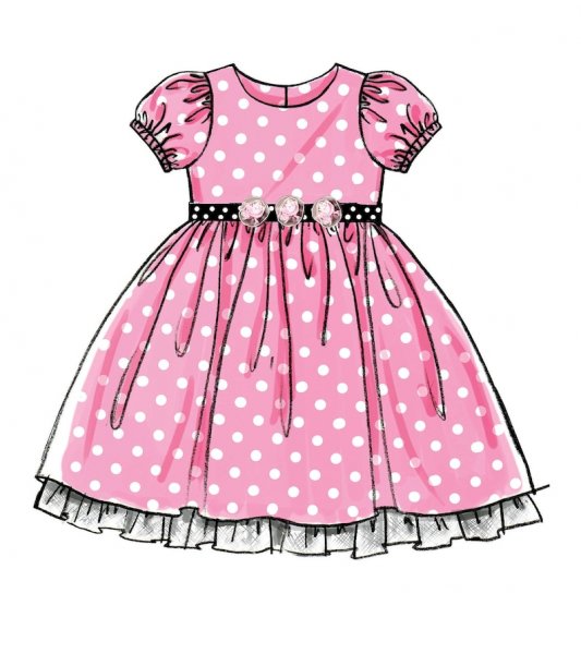 Платье мультяшное