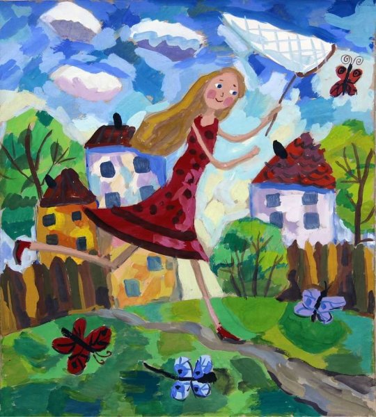 Сюжетная композиция лето