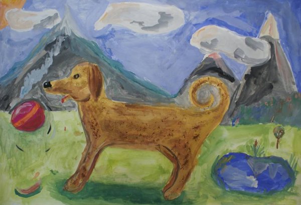 Рисунки с животными для детей