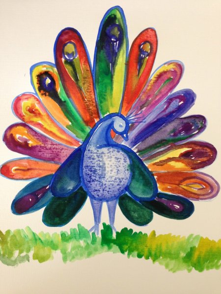 Рисование для детей красками