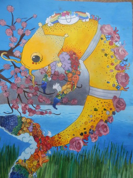 Детские необычные детские рисунки