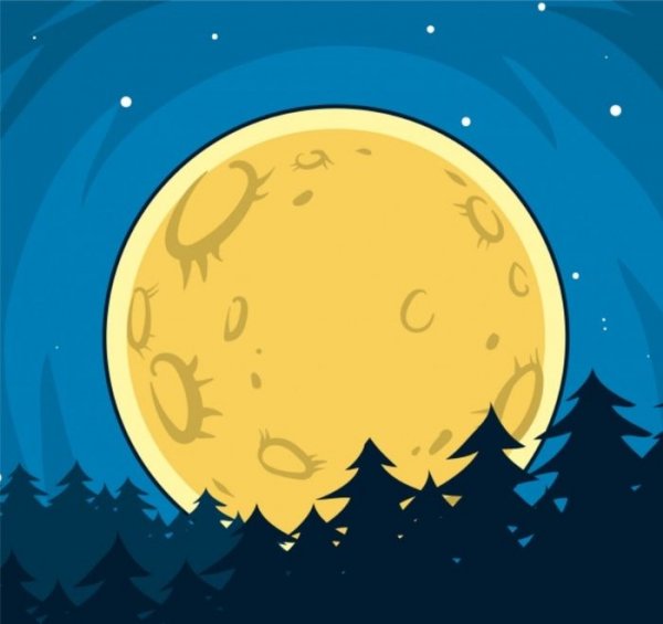 Луна для детей