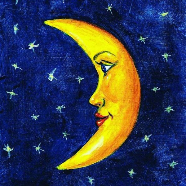 Месяц иллюстрация