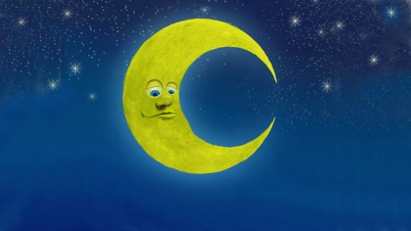 Разноцветная Луна