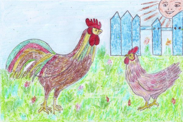 Карнавал животных сен-Санс курицы