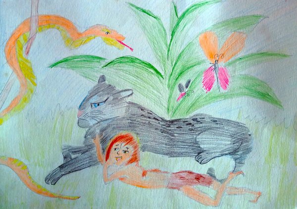 Конкурс рисунков Маугли