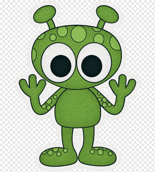 Инопланетянин мультяшный