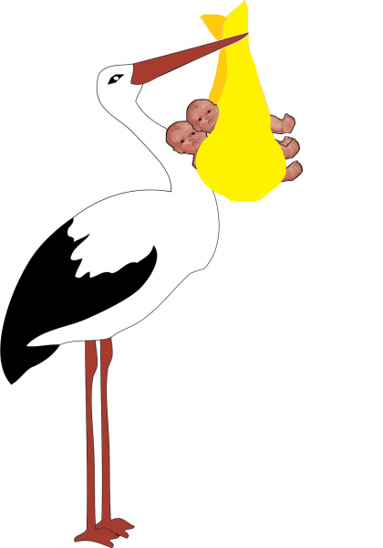 Журавль для детей