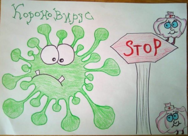 Плакат на тему вирусы