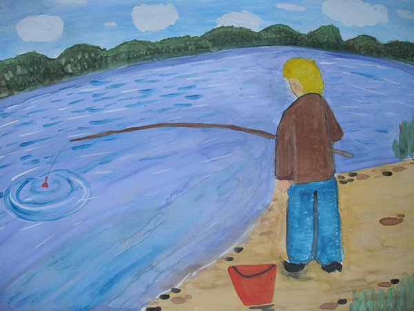 Рисование летние впечатления