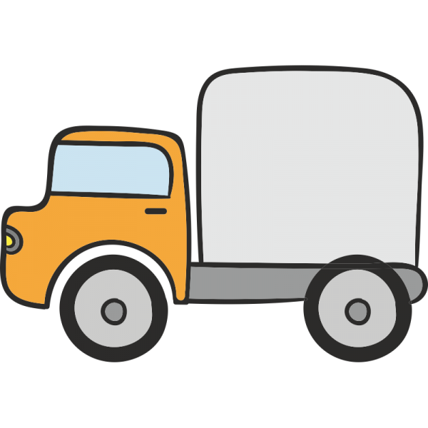 Грузовой автомобиль иллюстрация для де