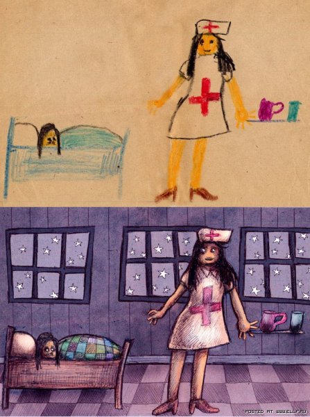 Плохие детские рисунки