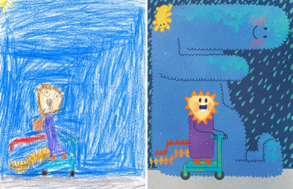 Страшные детские рисунки 5 лет