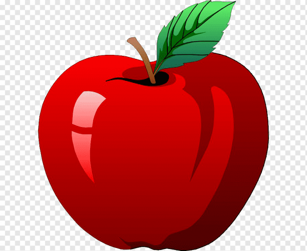 Яблоки мультяшные