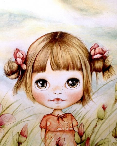 Маленькие мультяшные девочки