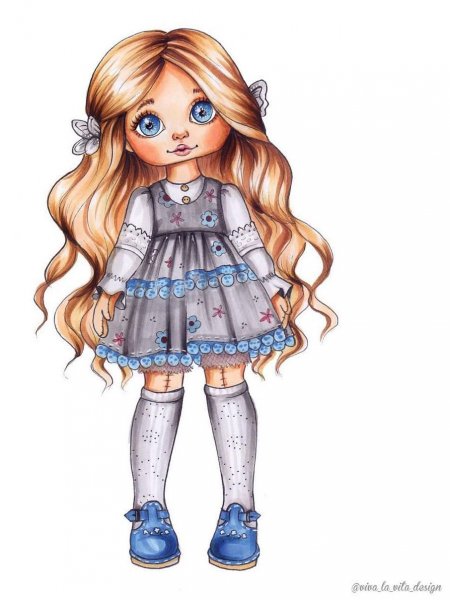 Мультяшные куколки