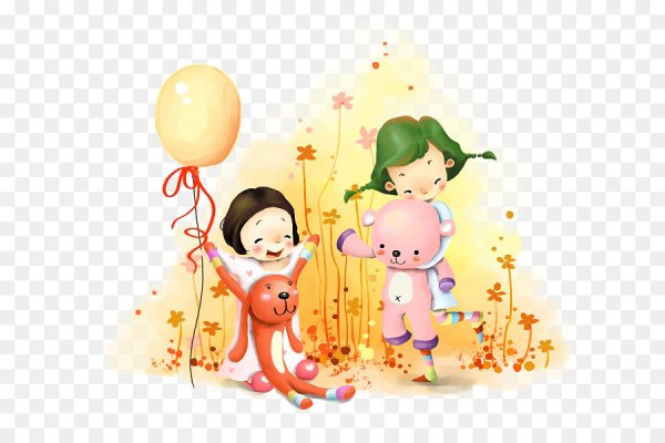 Счастливые дети иллюстрации