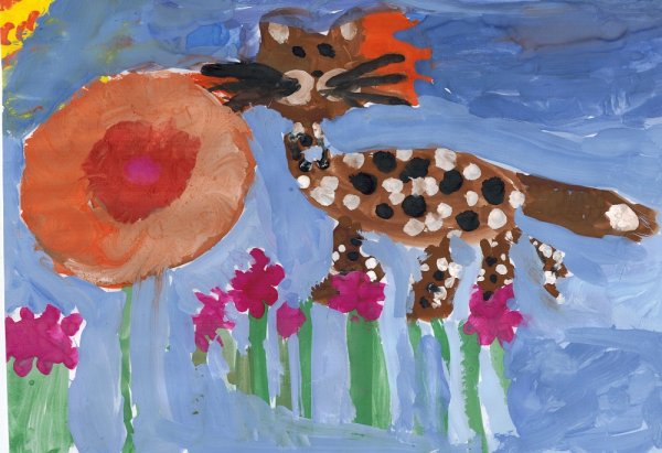 Детские рисунки 4-5 лет