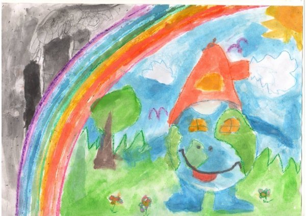 Конкурс рисунков земля наш дом