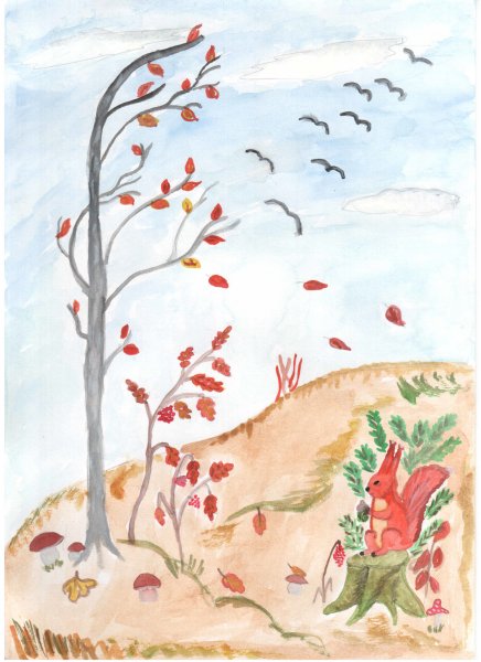 Рисунки на осеннюю тему