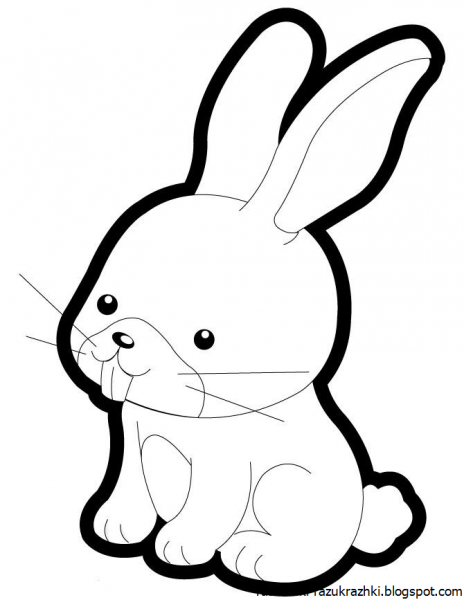 Заяц мультяшный