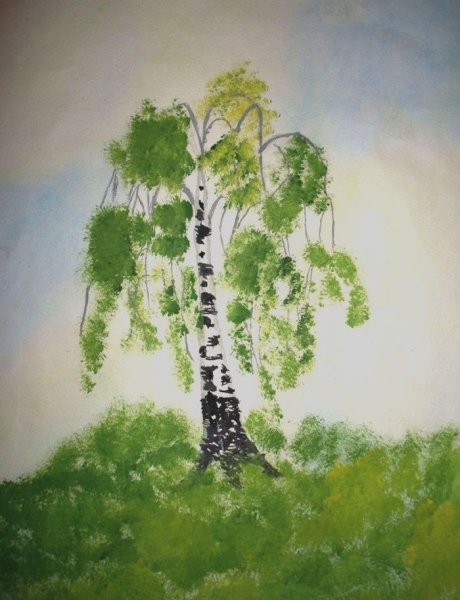 Красавица берёза Удмуртская народная сказка