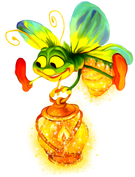 Светлячок с фонариком