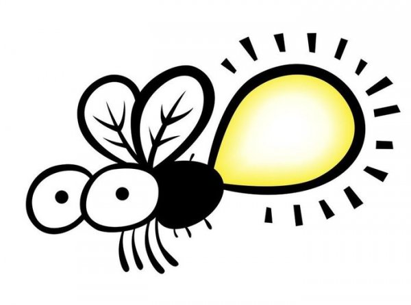 Светлячок раскраска для детей