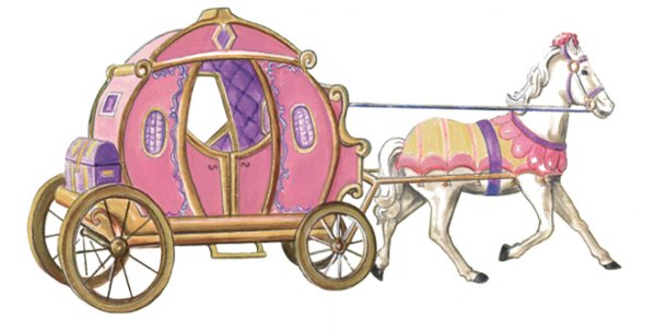 Карета иллюстрация