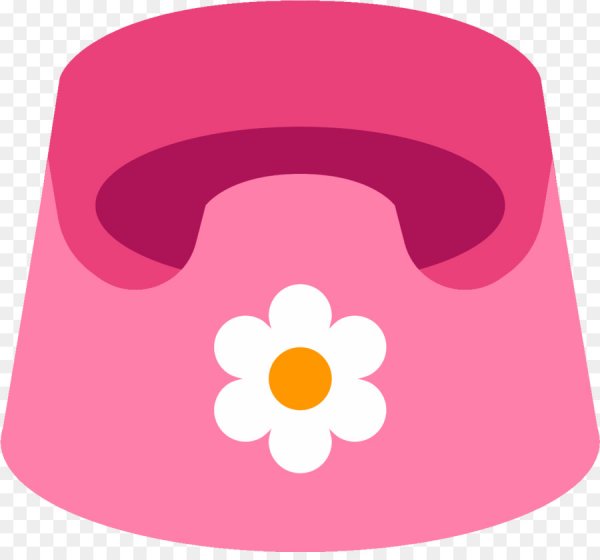 Горшок детский нарисованный