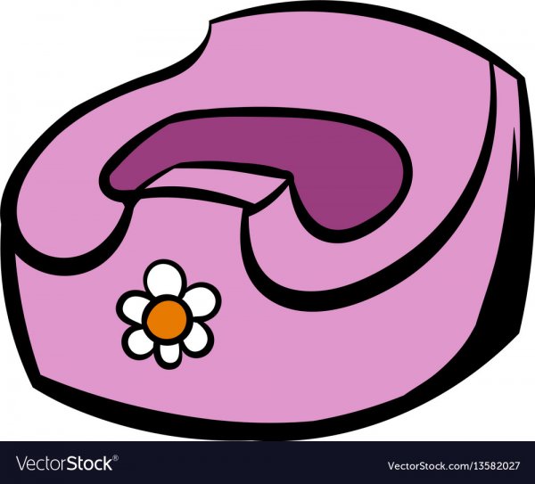 Детский горшок вектор