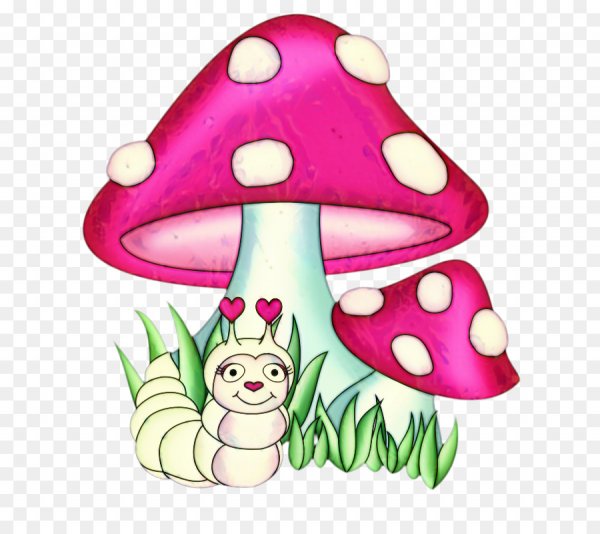 Грибы мультяшные