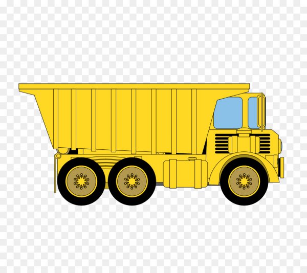 Самосвал рисовать