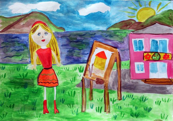 Моё хобби рисование