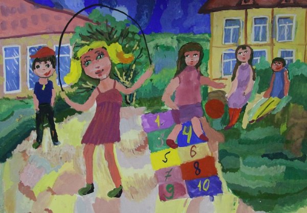 Конкурс рисунков в школе