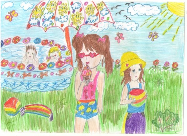 Рисунок лето