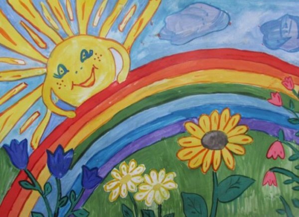 Рисунок на тему лето