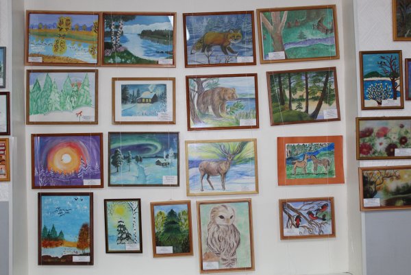 Название детской выставки изо