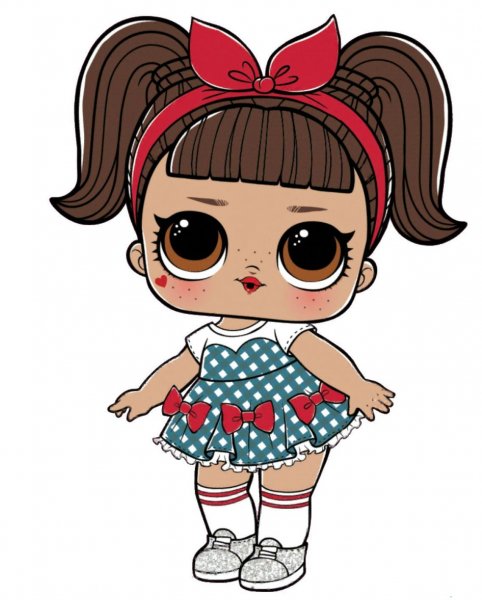 Кукла ЛОЛ вектор