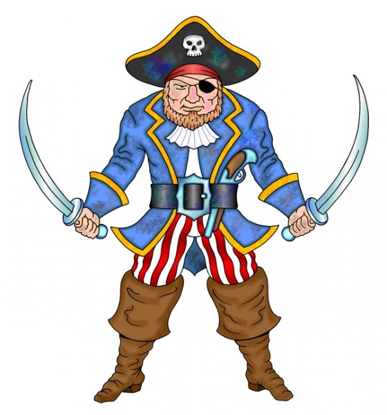 Пиратская тематика для детей