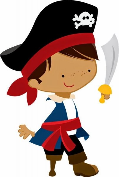 Раскраска пираты