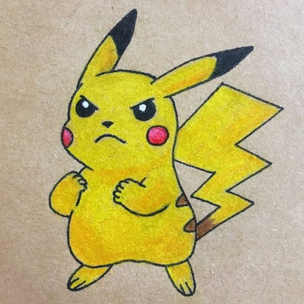 Рисование по Пикачу