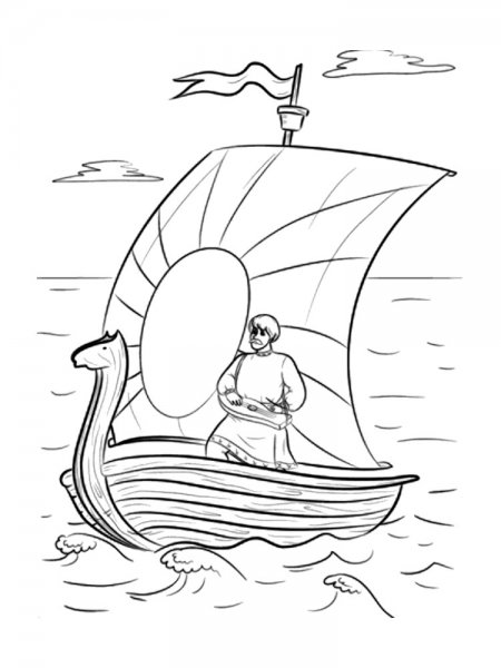 Иллюстрация к былине Садко