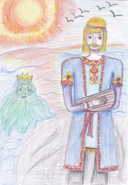 Садко Былина детские рисунки