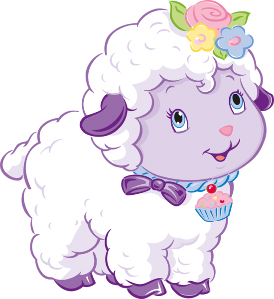 Ягненок мультяшный